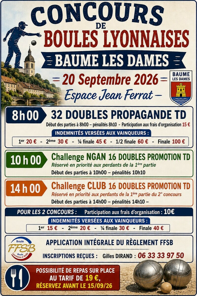BAUME LES DAMES 32D PRO TD