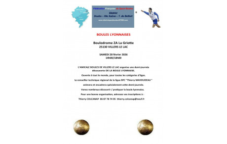 28 février VILLERS LE LAC