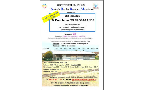 12 juillet MANDEURE