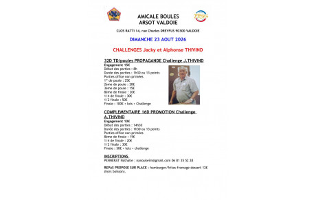 23 août VALDOIE